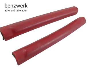 Mercedes SL R107 2x Abdeckung B-Säule Hardtop rot 1076900535 1076900635✔️ - Bild 1