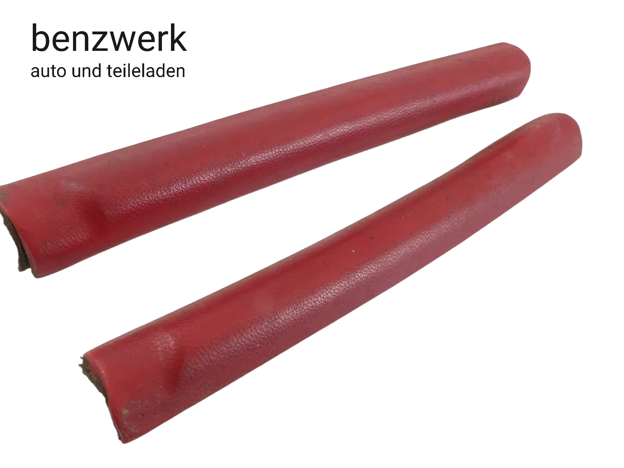 Mercedes SL R107 2x Abdeckung B-Säule Hardtop rot 1076900535 1076900635✔️ - Bild 1