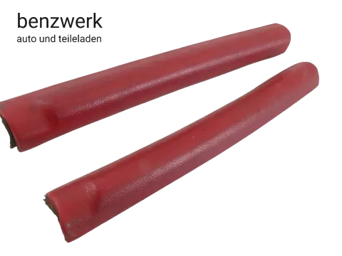 Mercedes SL R107 2x Abdeckung B-Säule Hardtop rot 1076900535 1076900635✔️