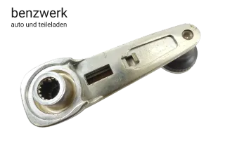 Mercedes W123 W114 W115 W116 Fensterkurbel mit Einlage gepolstert Tabak braun - Bild 2