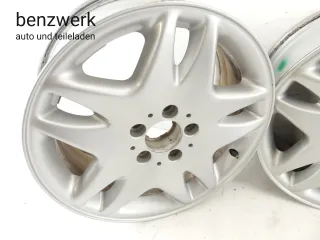 Mercedes S-Klasse W220 4x Alufelge Felge ORIGINAL 7,5x17 ET46 2204010202 ✔️ - Bild 2