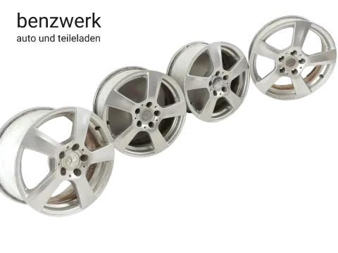 Mercedes Audi VW 4x Alufelge 7,5x17 ET35 LK5x112 BROCK KBA 47768 ✔️
