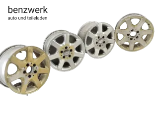 Mercedes SLK R170 4x Alufelge 8x16 ET30 7x16 ET37 1704010202 1704010302 ✔️ - Bild 1
