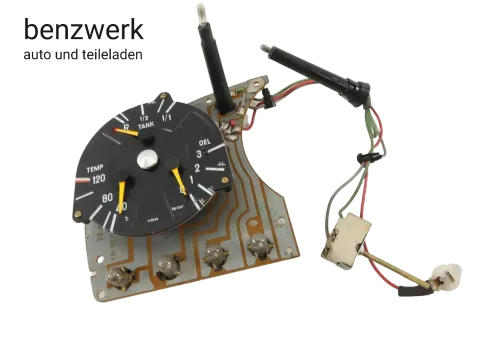 Mercedes W116 R107 C107 W107 Kombiinstrument Tank Temp Öldruck Dimmer 0025405147