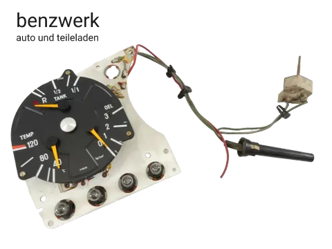Mercedes W116 R107 C107 W107 Kombiinstrument Tank Temp Öldruck Dimmer 0025405147