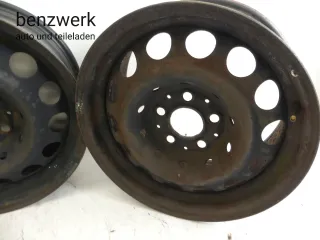 Mercedes W140 4x Stahlfelge ORIGINAL 7,5x16 ET51 1404000802 ✔️ - Bild 5