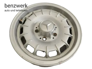 Mercedes W123 W114 1x Felge OZ Alufelge Barockfelge 5,5x14 ET30 KBA40603 - Bild 1