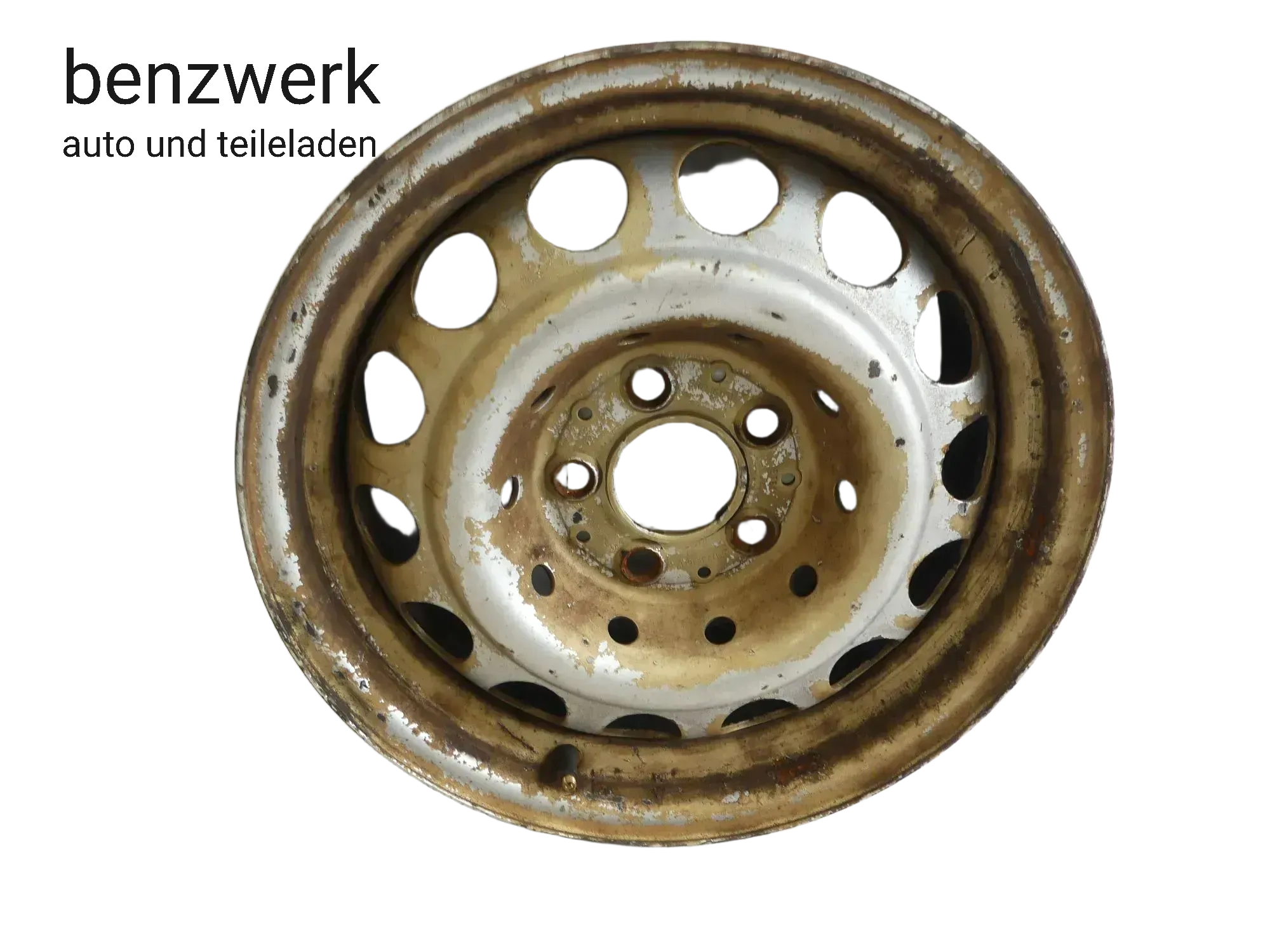 Mercedes W140 1x Stahlfelge ORIGINAL 7,5x16 ET51 1404000802 ✔️ - Bild 1
