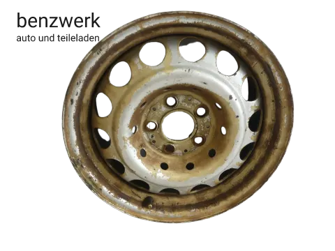 Mercedes W140 1x Stahlfelge ORIGINAL 7,5x16 ET51 1404000802 ✔️