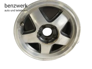 Mercedes W123 W201 1X Alufelge Ronal 7x15 ET28 15715073 002163 ✔️ - Bild 1