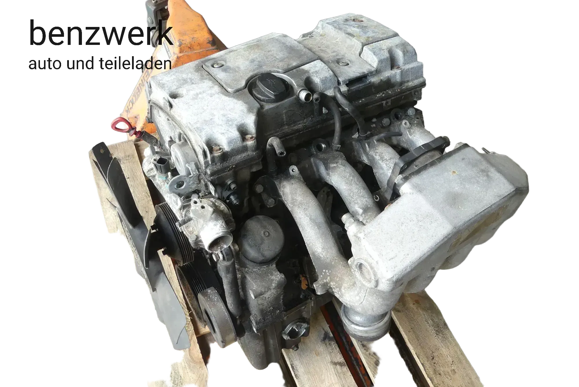 Mercedes W124 W202 Motor 2,2L Benzin M111.960 E220 111960 ✔️ - Bild 1