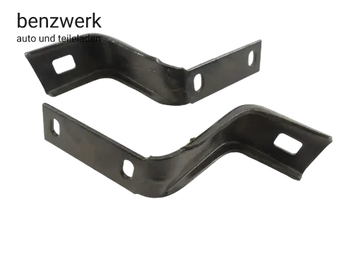 Mercedes W123 S123 C123 2x Halter Stoßstange hinten NEU 1238850714 1238850814 ✔️