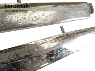 Mercedes SL SLC R107 C107 Chromleiste Heck Griffleiste 3-tlg 1076901580 ✔️ - Bild 5