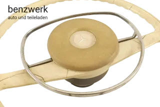 Mercedes W108 W109 W111 W113 W114 W115 Lenkrad Weiß Elfenbein ORIGINAL 430mm ✔️ - Bild 7