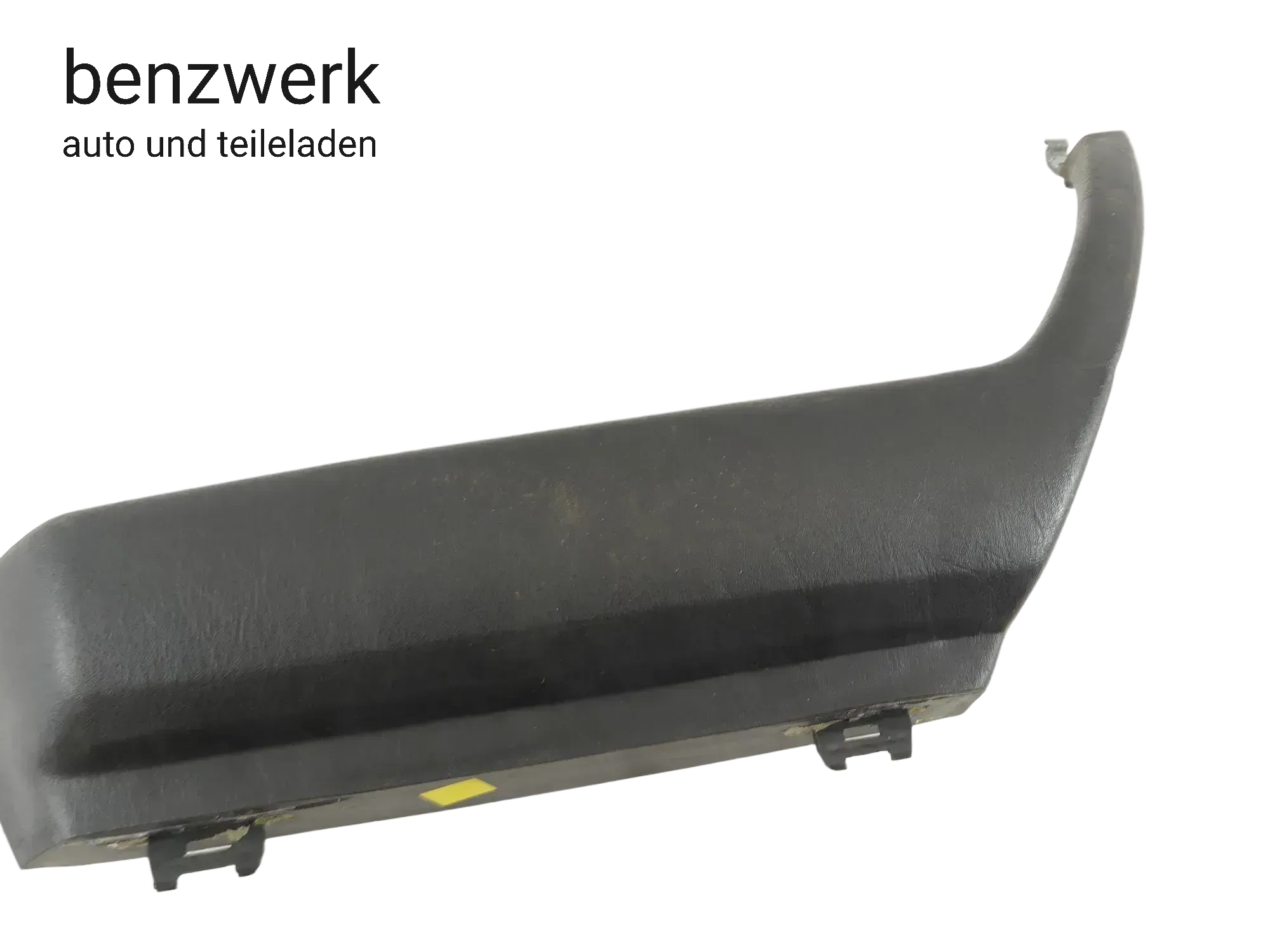 Mercedes W124 Armlehne Türgriff innen vorne links schwarz ORIGINAL 1249700101 - Bild 1