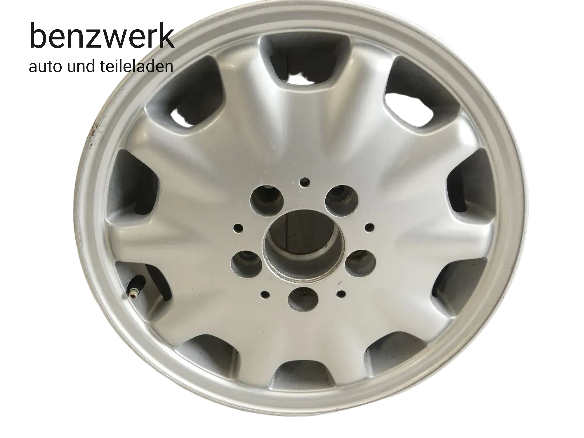 Mercedes W210 W202 1x Gullideckel Alufelge ORIGINAL 6,5x15 ET37 2104010502 ✔️ - Bild 1
