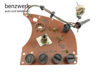 Mercedes W116 R107 C107 W107 Kombiinstrument Tank Temp Öldruck Dimmer 0025405147 - Bild 4