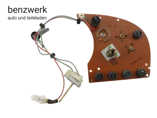 Mercedes W116 R107 C107 W107 Kombiinstrument Tank Temp Öldruck Dimmer 0025405147 - Bild 4