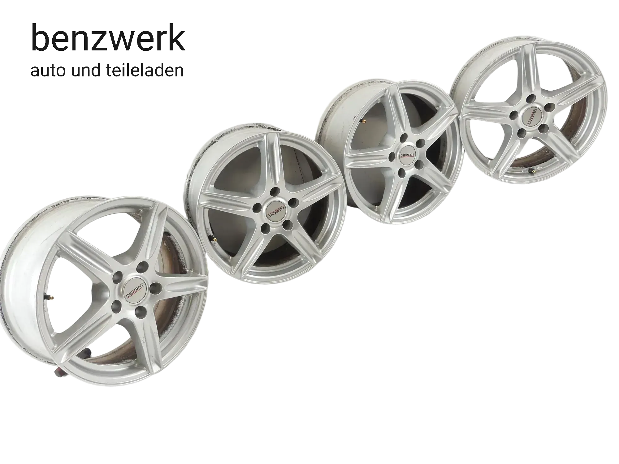 Mercedes Audi VW 4x Alufelge Dezent 7x16 ET35 LK 5x112 KBA47441 ✔️ - Bild 1