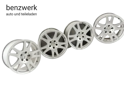 Mercedes CLS W219 4x Alufelge 8,5x17 ET18 + ET28 2194010702 2194010002 ✔️
