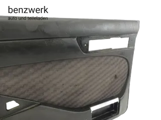 Mercedes W126 SE Türverkleidung hinten links Stoff schwarz 1267370170 ✔️ - Bild 3