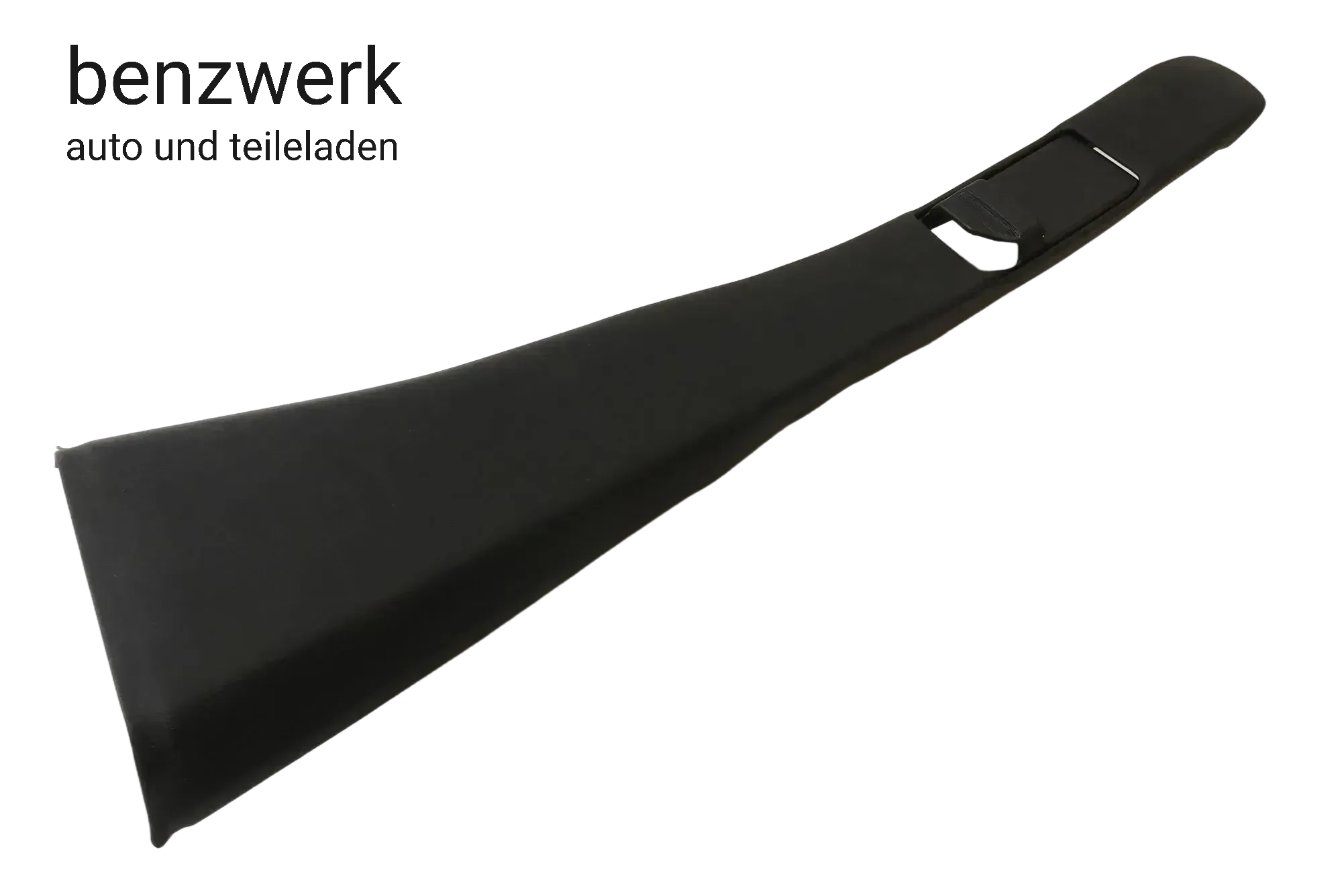 Mercedes W124 Mopf Verkleidung B-Säule links schwarz ORIGINAL 1246923589 ✔️ - Bild 1