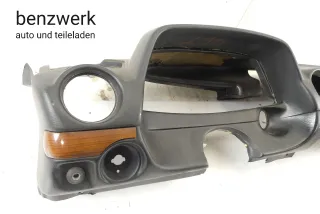 Mercedes W123 1. Serie Armaturenbrett schwarz mit Zebrano 1236800387 1236803587 - Bild 2