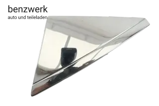 Mercedes W123 S123 Chrom Abdeckung Tür rechts aussen Spiegeldreieck 1237250211 - Bild 1