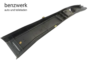 Mercedes W124 Mopf Verkleidung B-Säule links schwarz ORIGINAL 1246923589 ✔️ - Bild 5
