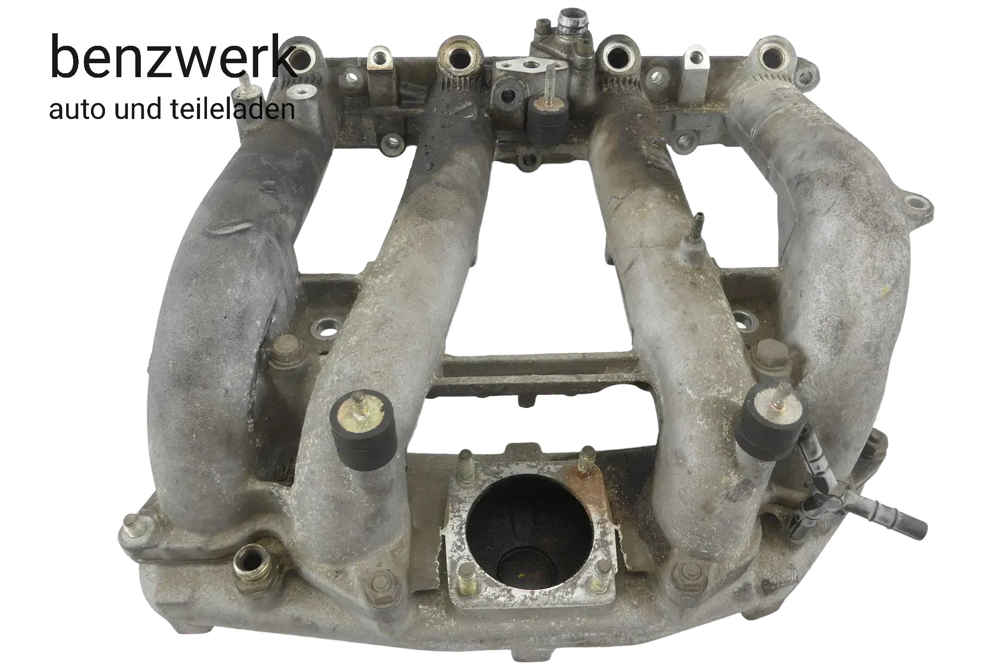 Mercedes M102 W124 W201 Ansaugbrücke Ansaugkrümmer 1021411190 1021413601 - Bild 1