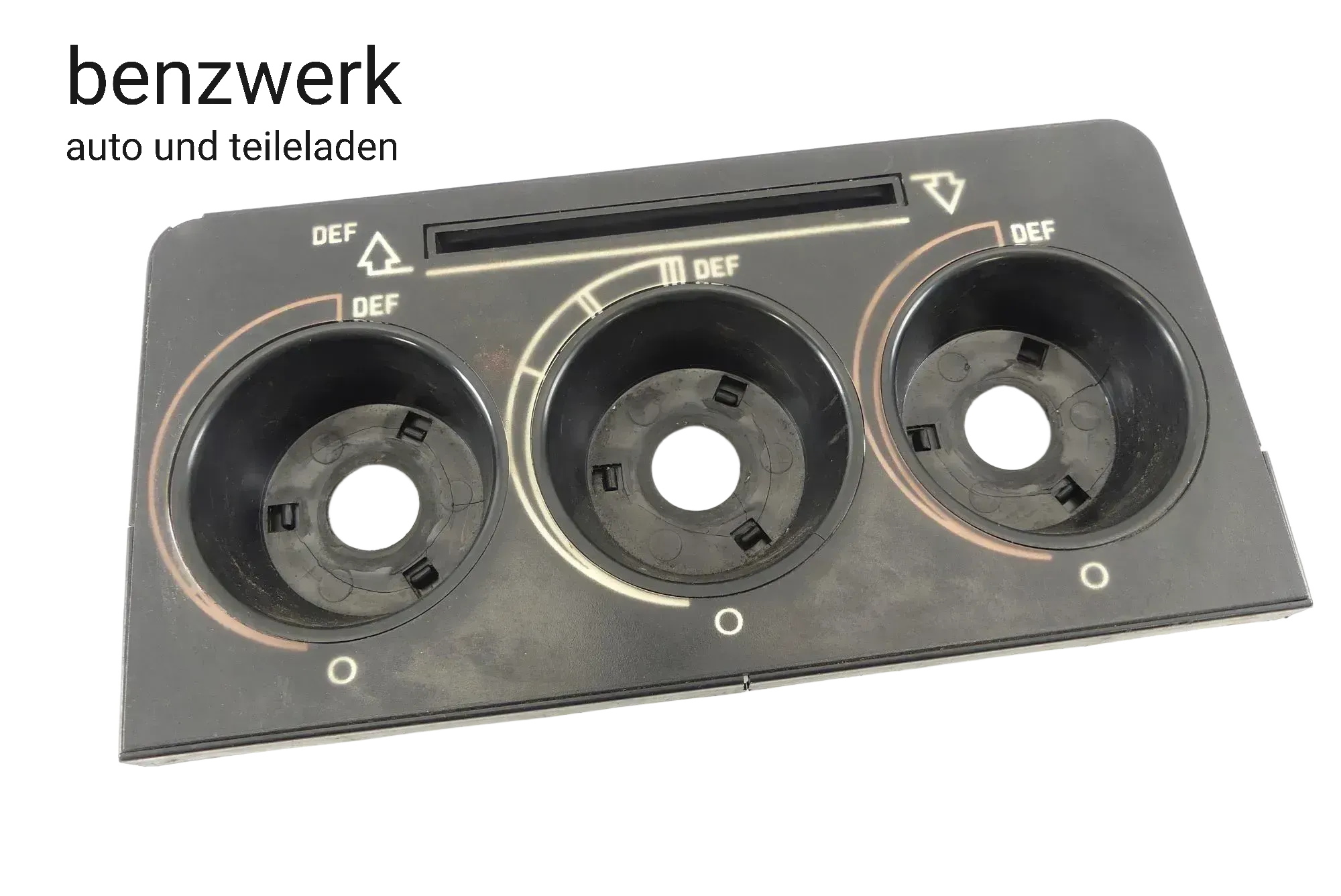 Mercedes W123 Blende Heizung Original mit Schalen 1236803407 - Bild 1