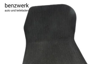 Mercedes W124 4x Fußmatte Teppich Rips schwarz ORIGINAL ✔️ - Bild 5