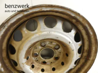 Mercedes W140 1x Stahlfelge ORIGINAL 7,5x16 ET51 1404000802 ✔️ - Bild 3