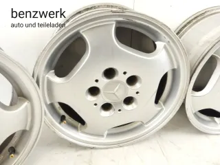 Mercedes W202 W208 4x Alufelge 7x15 ET35 KBA 44600 ✔️ - Bild 3