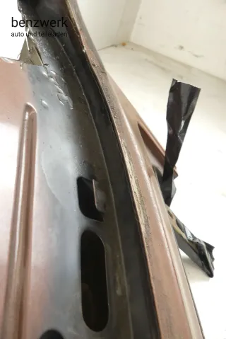 Mercedes W123 Limousine Heckscheibenrahmen rostfrei aus Teileträger 1236470001✔️ - Bild 6