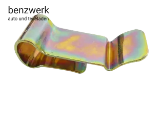 Mercedes W123 W126 Halter Kühler gelbverzinkt NEU NOS ORIGINAL 1235040346 - Bild 1
