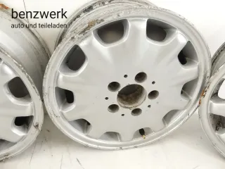 Mercedes E-Klasse W210 4x Alufelge Felge ORIGINAL 6,5x15 ET37 2104010502✔️ - Bild 4