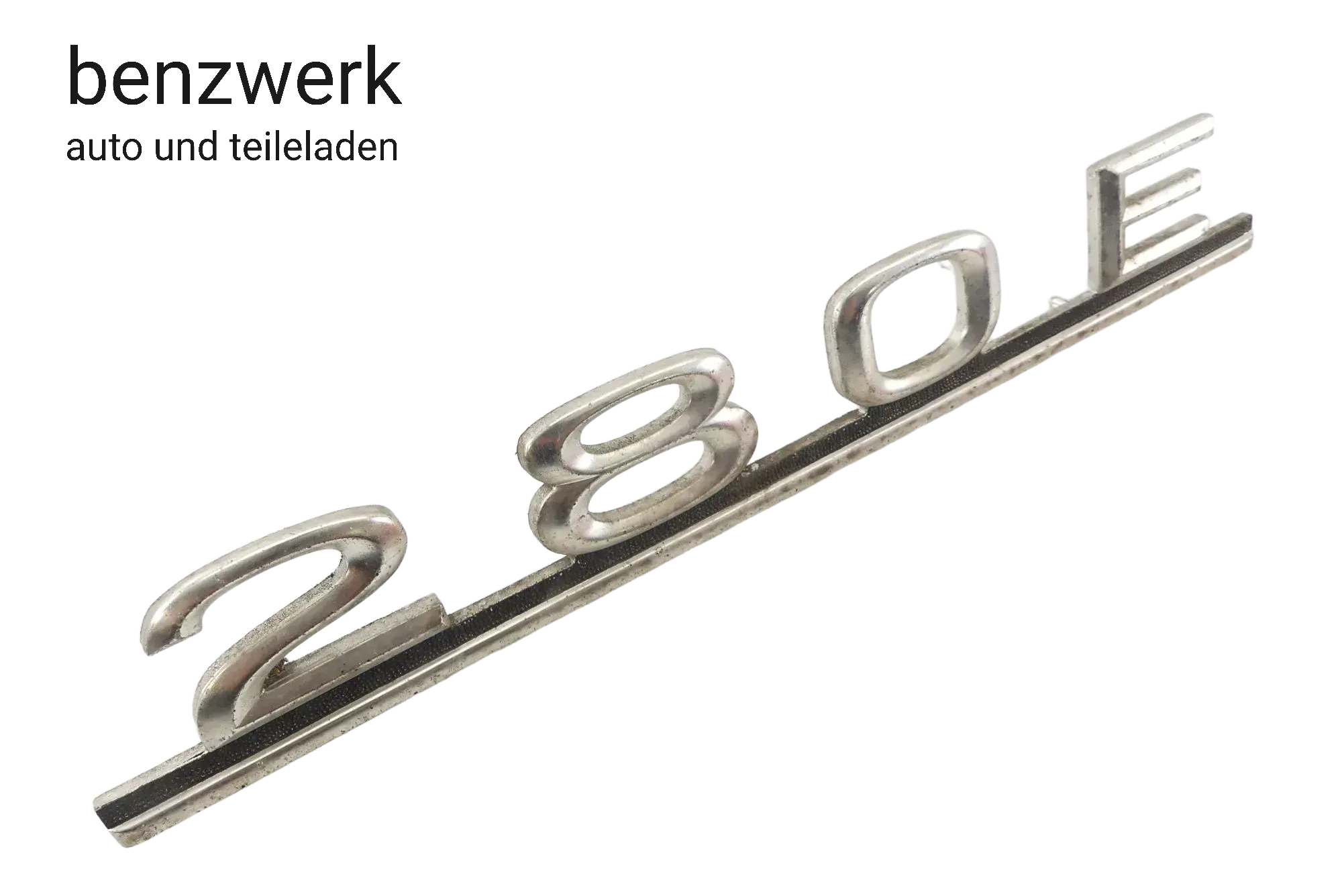Mercedes W123 Emblem Typenschild Heckklappe 280E 1238170815 ✔️ - Bild 1