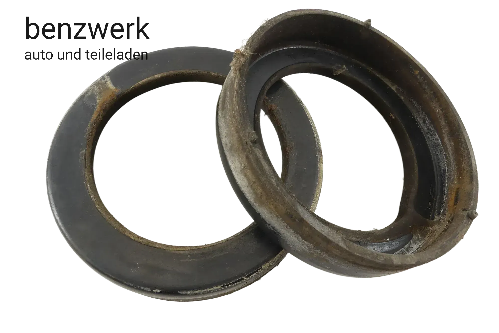 Mercedes W123 W115 R107 2x Unterlage Feder hinten 1-Noppen 1153252244✔️ - Bild 1