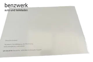 Mercedes W124 R129 W201 Zusatzanleitung Touring Garantie 1295840098 ✔️ - Bild 3