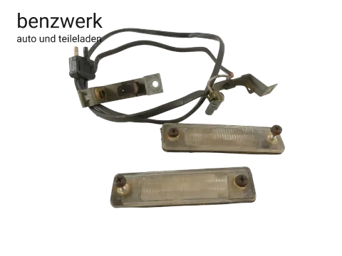 Mercedes SLC SL R107 C107 2x Glas Kabelbaum Kennzeichenbeleuchtung 1078200966