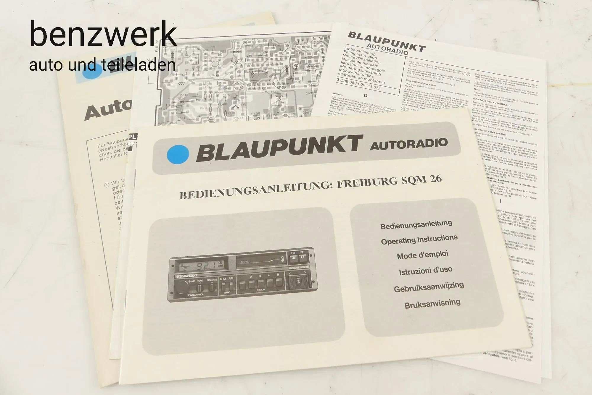 Blaupunkt Freiburg SQM 36 Bedienungsanleitung ✔️ - Bild 1