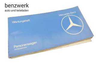 Mercedes W123 R107 W116 Serviceheft Checkheft Bordbuch 1235848995 ✔️ - Bild 1