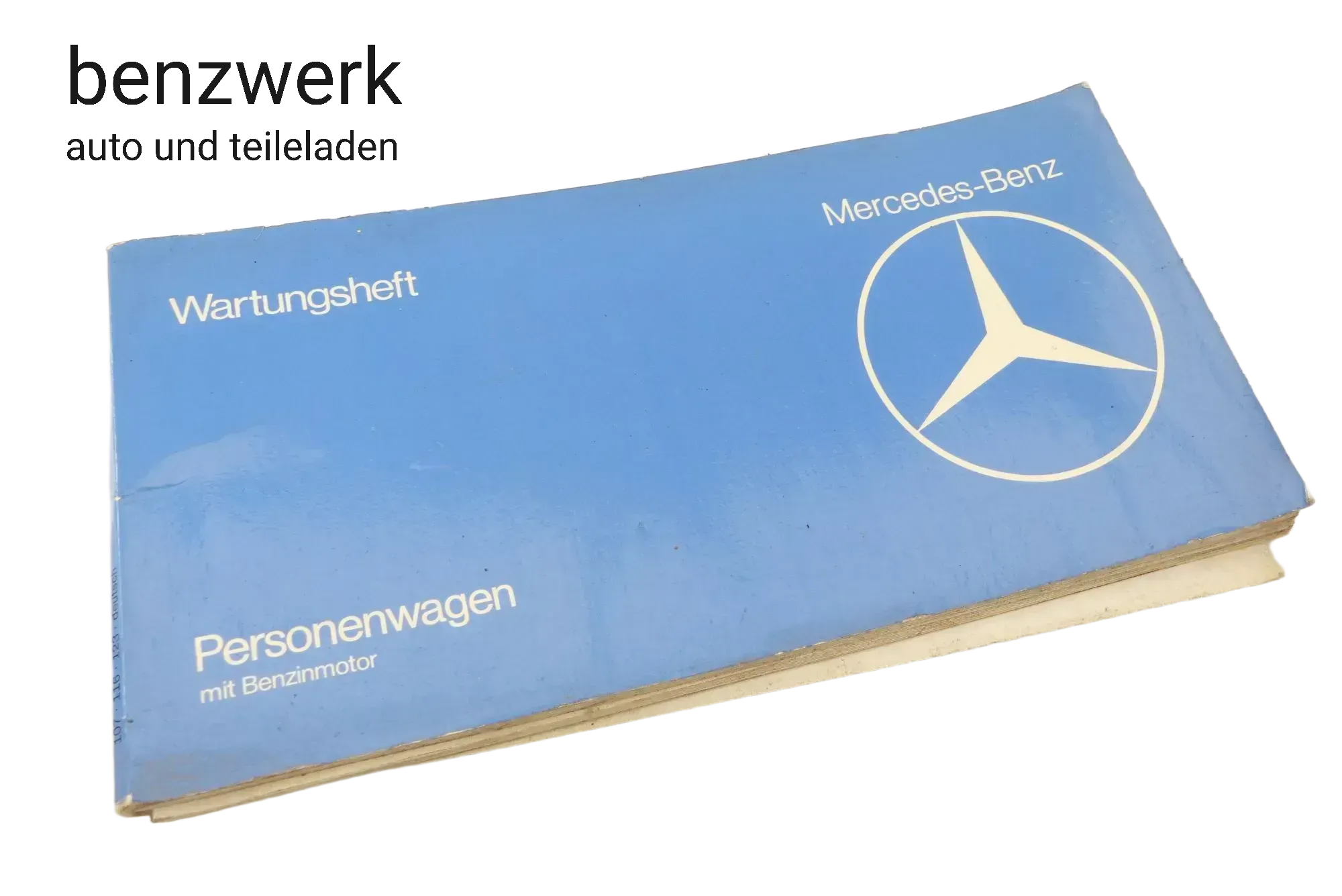 Mercedes W123 R107 W116 Serviceheft Checkheft Bordbuch 1235848995 ✔️ - Bild 1