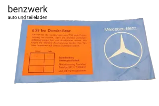 Mercedes W123 R107 W116 Serviceheft Checkheft Bordbuch 1235848995 ✔️ - Bild 1