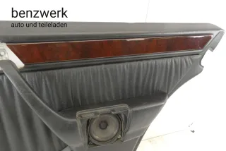 Mercedes W124 S124 Mopf Türverkleidung Leder schwarz hinten rechts ✔️ - Bild 5