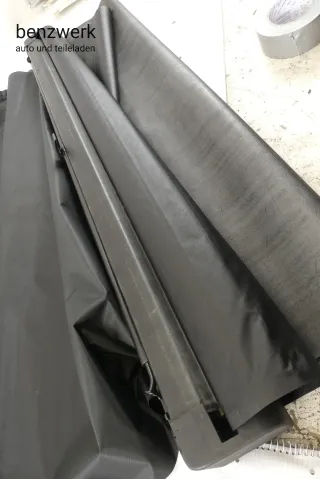 Mercedes W124 Kombi S124 Doppelrollo DoRo Laderaumabdeckung schwarz ✔️ - Bild 5