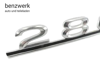 Mercedes W123 Emblem Typenschild Heckklappe 280E 1238170815 ✔️ - Bild 2