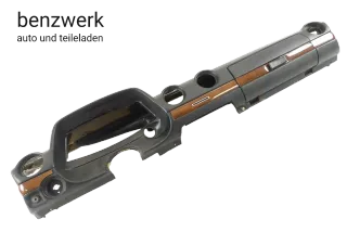 Mercedes W123 1. Serie Armaturenbrett schwarz mit Zebrano 1236800387 1236803587 - Bild 1