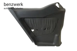 Mercedes W124 Coupe C124 Mopf1 Seitenverkleidung hinten links Leder schwarz ✔️ - Bild 1